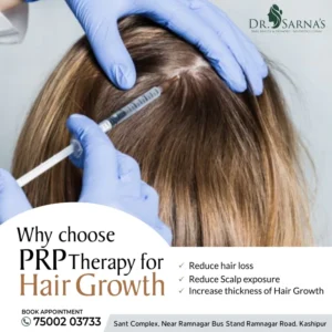 why choose PRP therapy for hair growth is showing