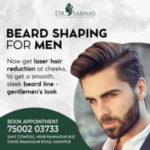 beard shaping service which we offer for men is showing